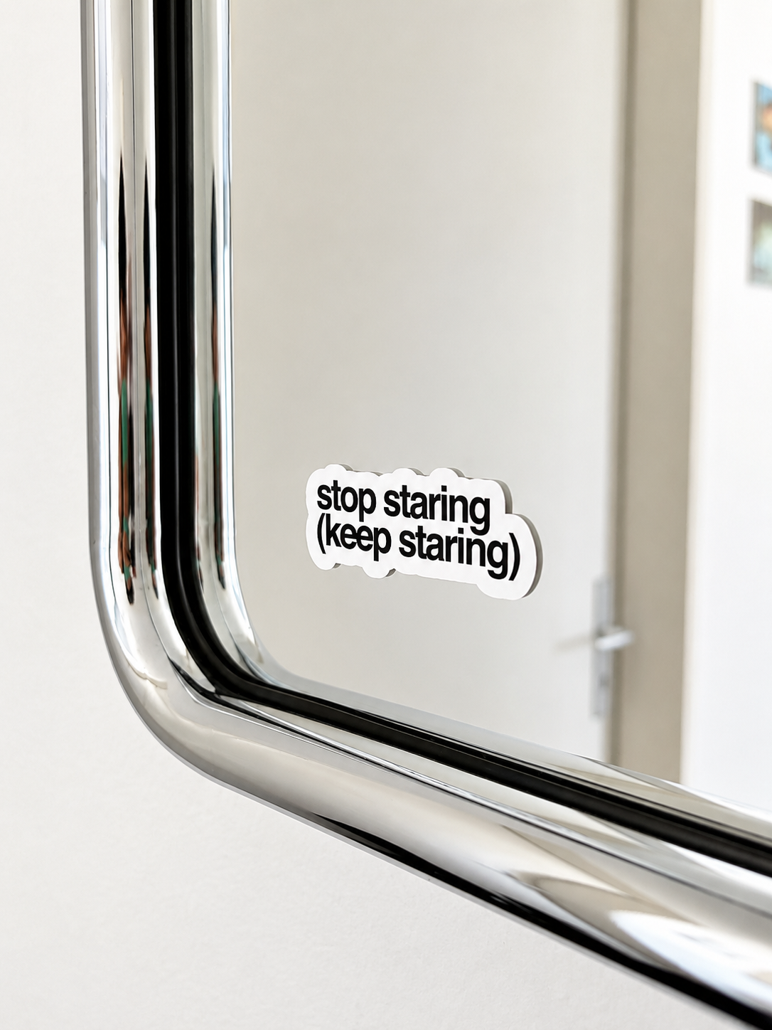 “STOP STARING (KEEP STARING)“